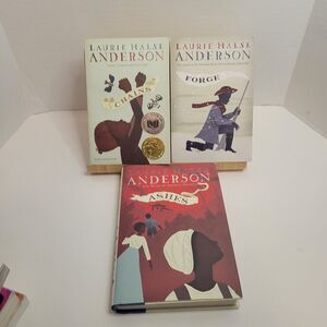 The Seeds of America Trilogy  Laurie H. Anderson 3 Book Set(Chains, Forge, Ashes